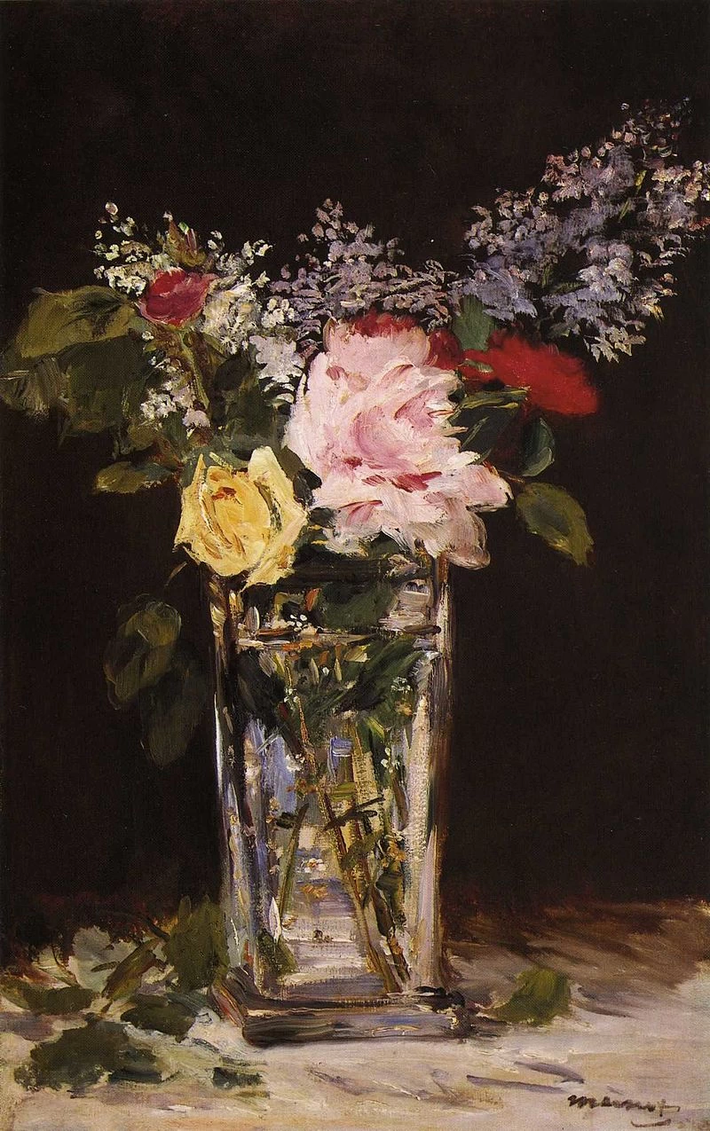  319-Édouard Manet, Rose e lilla, 1882-83 